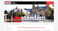 Desktop Screenshot of hollandabuyukelciligi.com